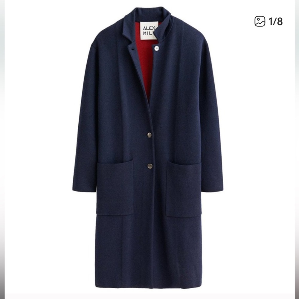 Alex Mill Navy sweater coat
